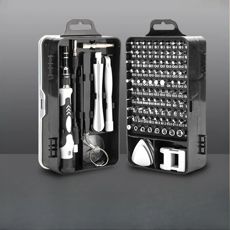 Watchmaker Screwdriver - 115-in-one クロスボーダーウォッチコンピュータおよび携帯電話分解修理用ハードウェアツール ドライバーセット ツールキット ツールセット