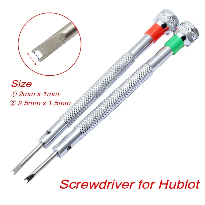 Watchmaker Screwdriver - 2.0 ミリメートル 2.5 ミリメートル U 字型ドライバーウブロ時計