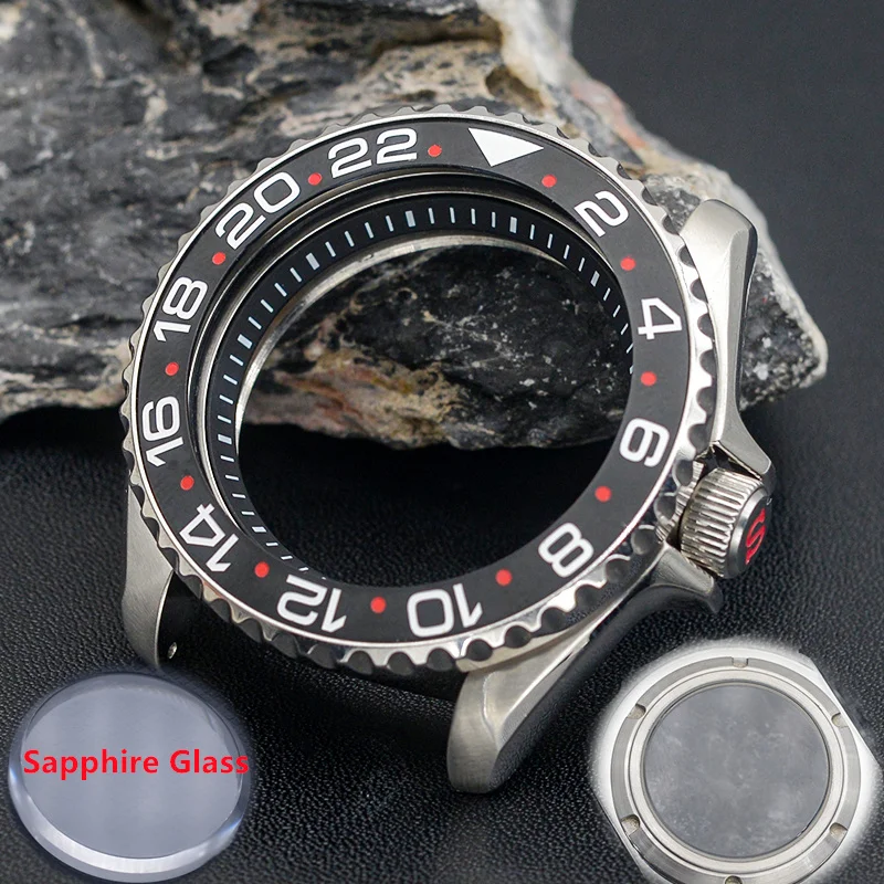 Vintage Digital Watch - SKX007 メンズ腕時計ケースフィット NH36 NH35 NH34 自動巻きムーブメント