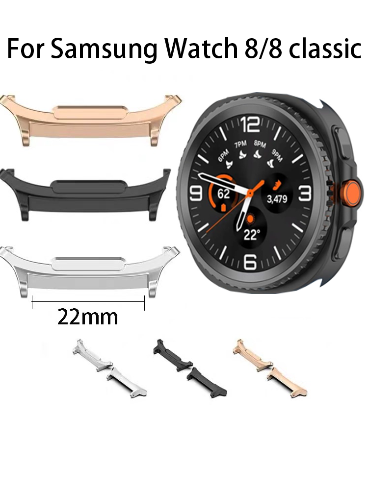 Watches Smartwatch Samsung - 22 ミリメートル時計バンドコネクタ samsung 時計 8/8 クラシック