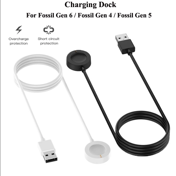 Fossil Watches Smartwatch Gen 4 - 1 メートル USB 磁気高速充電充電器ドック化石世代 6/化石世代 4/化石世代