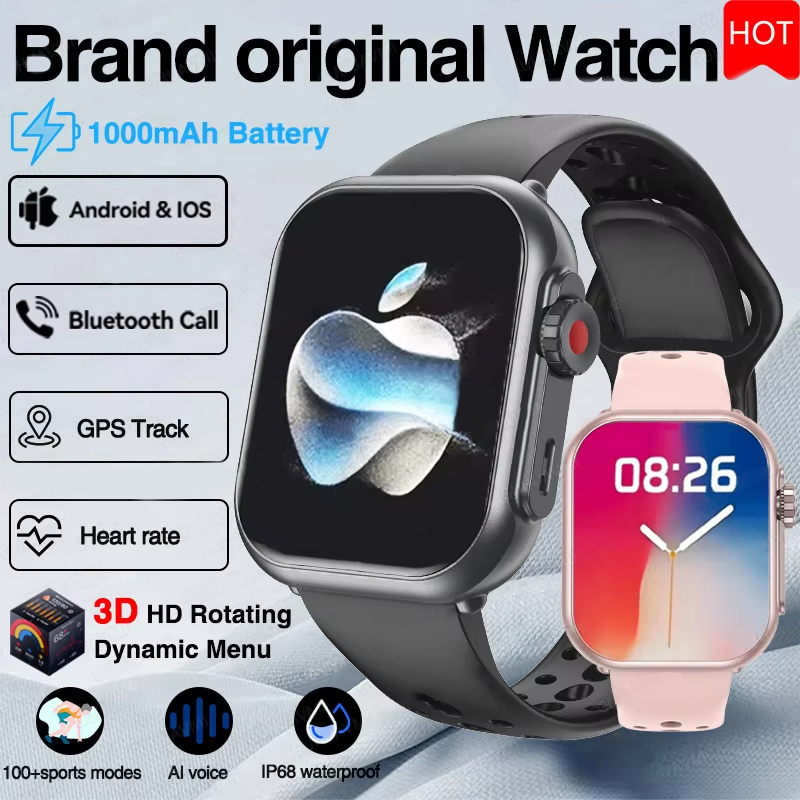 2025年新型 1000mAhバッテリー AMOLEDスマー - Smartwatch New Watches 2025 のレビューと価格