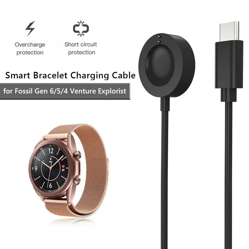 1 メートル USB タイプ C 磁気高速充電充電器ドック化 - Fossil Watches Smartwatch Gen 4 のレビューと価格