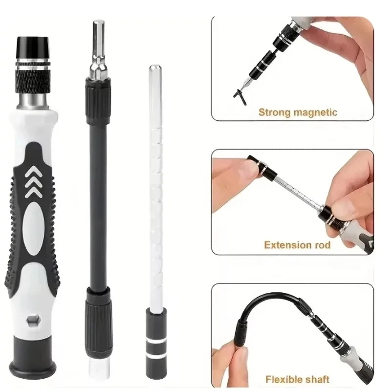 115 in 1プロ精密ドライバーセット、磁気トルクスヘック - Watchmaker Screwdriver のレビューと価格