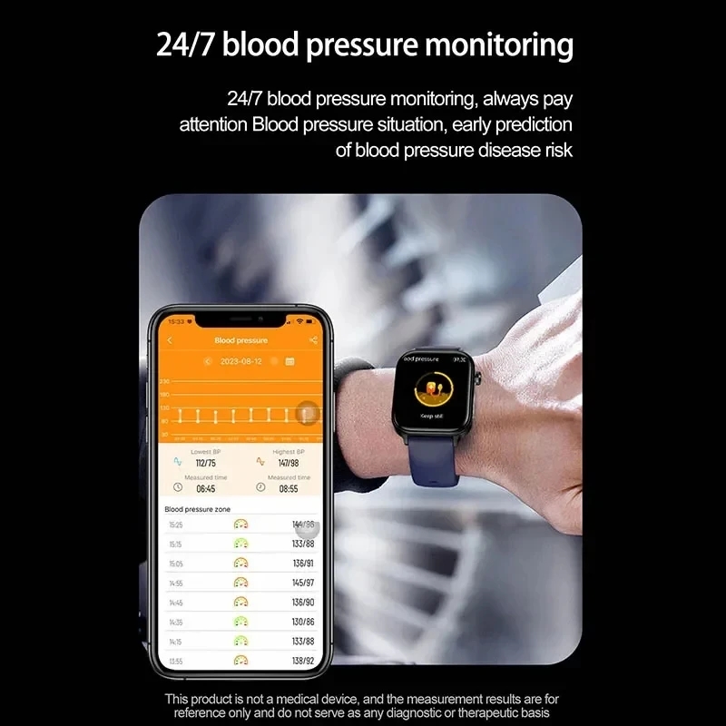 2025 新 ECG + PPG モニタリングスマートウォッ - Smartwatch New Watches 2025 のレビューと価格