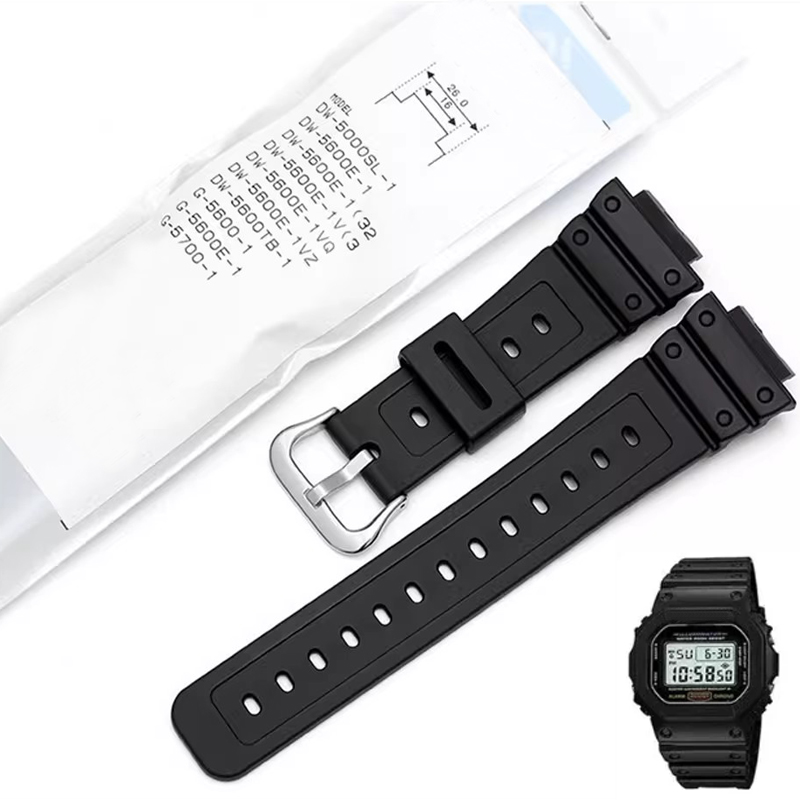 シリコーン小さな正方形樹脂ストラップカシオ G-SHOCK  - Casio Watches Smartwatch のレビューと価格