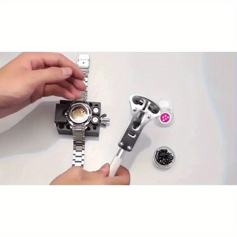 1Pc 時計裏蓋オープナー 18 ビット調整可能な防水 3  - Watchmaker Screwdriver のレビューと価格