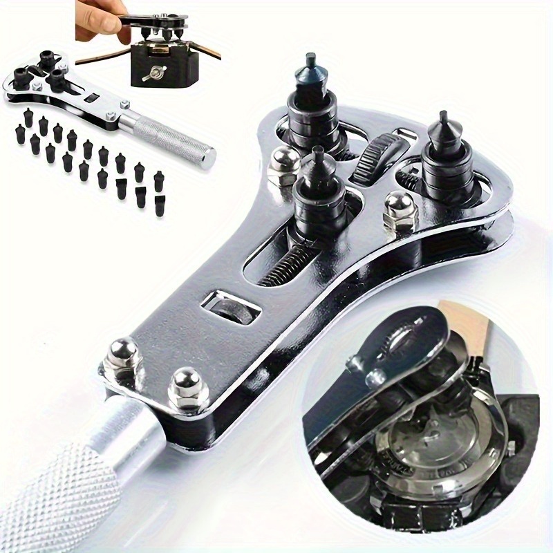 1Pc 時計裏蓋オープナー 18 ビット調整可能な防水 3  - Watchmaker Screwdriver のレビューと価格