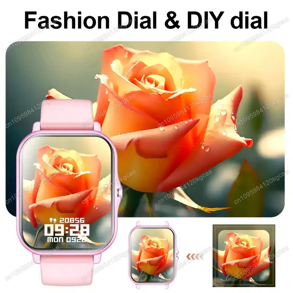 最新アップグレード版ファッションデザイン1.83インチフルタ - Smartwatch Latest Watches For Women のレビューと価格