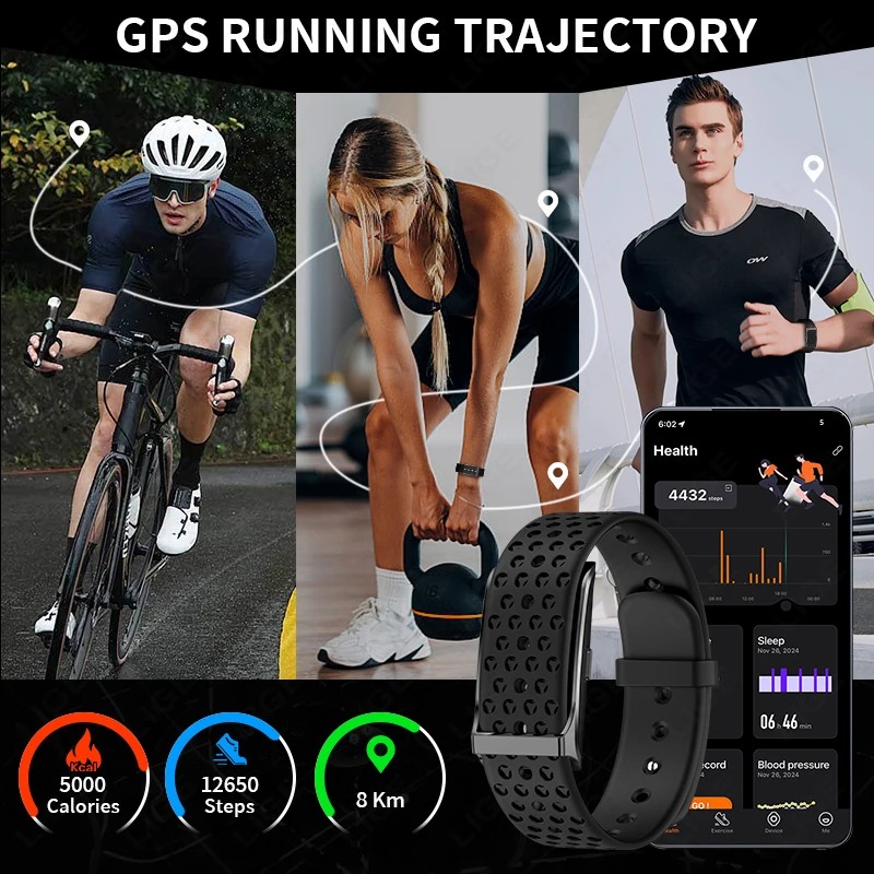 男性と女性のためのLige防水スマートウォッチ、スクリーンな - Smartwatch Latest Watches For Women のレビューと価格
