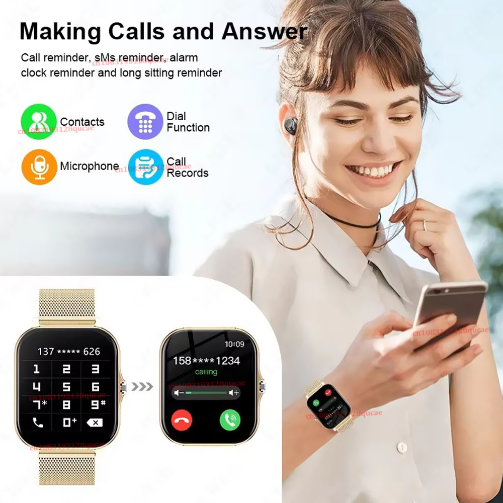 最新アップグレード版ファッションデザインスマートウォッチ、1 - Smartwatch Latest Watches For Women のレビューと価格
