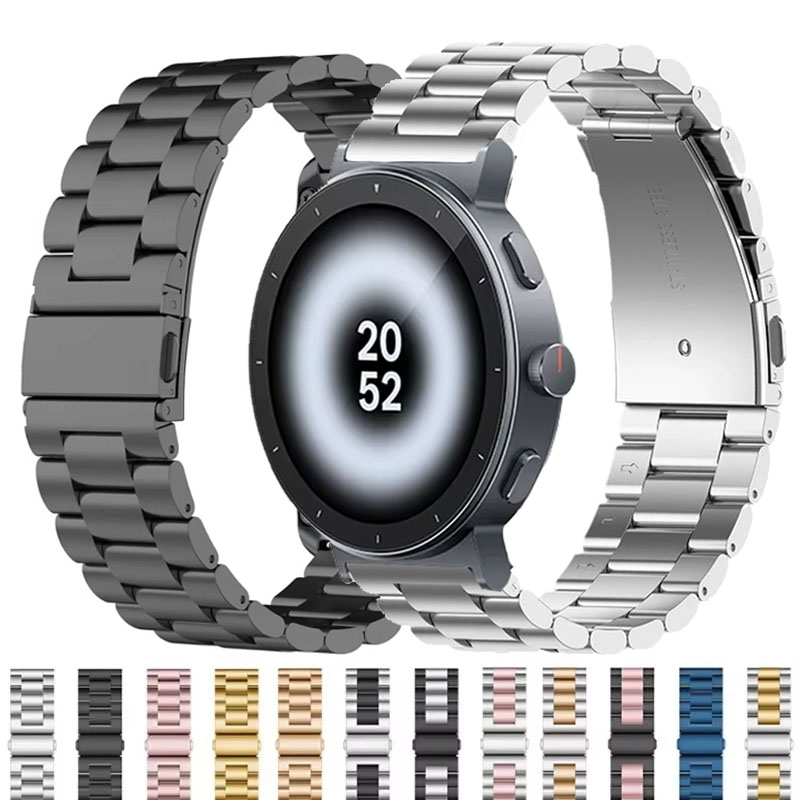 22 ミリメートルステンレス鋼ストラップ Realme Wa - Watch S Realme のレビューと価格