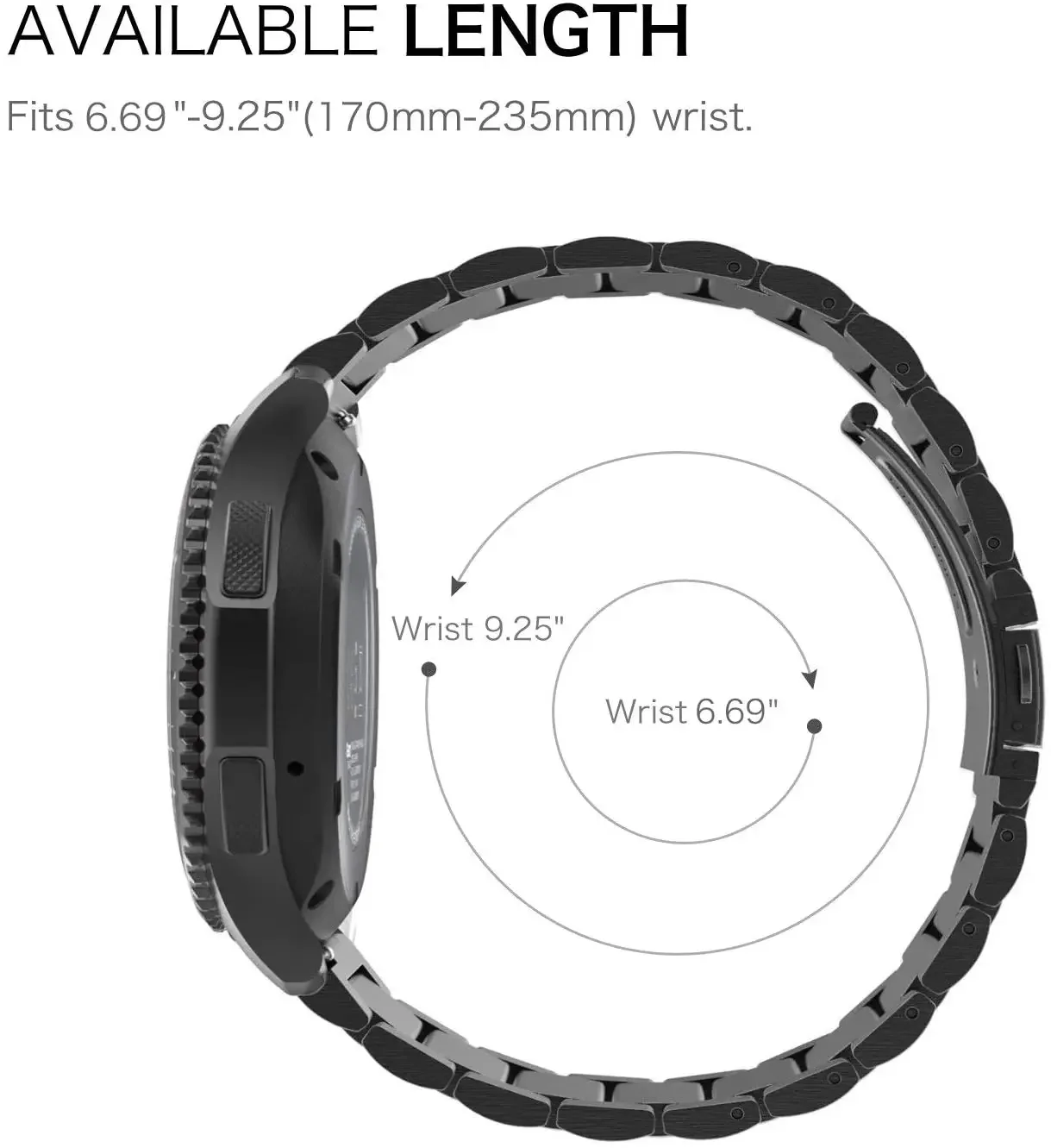 22 ミリメートルステンレス鋼ストラップ Realme Wa - Watch S Realme のレビューと価格