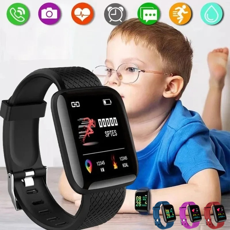 スマートウォッチスポーツフィットネスキッズ時計 2024 子 - Watch Smart Y68 のレビューと価格