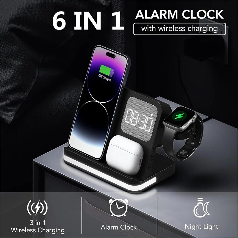 ワイヤレス充電器スタンド iPhone 15 14 サムスン - Watches Smartwatch Samsung のレビューと価格