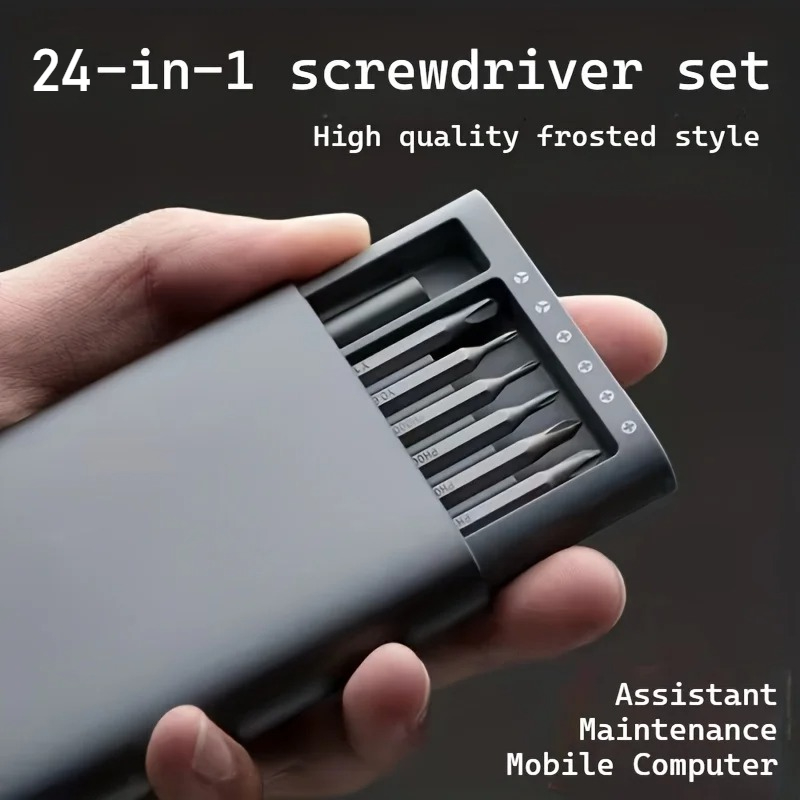 24-in-1多機能ドライバーセット、時計、ノートパソコン、 - Watchmaker Screwdriver のレビューと価格