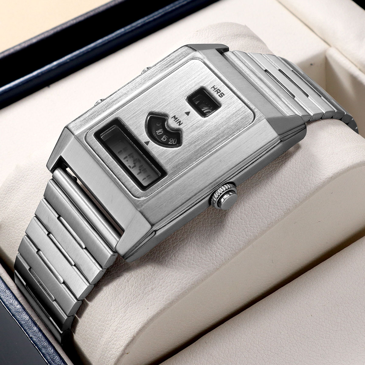 ファッションクォーツ電子デュアルムーブメントメンズウォッチト - Vintage Digital Watch のレビューと価格