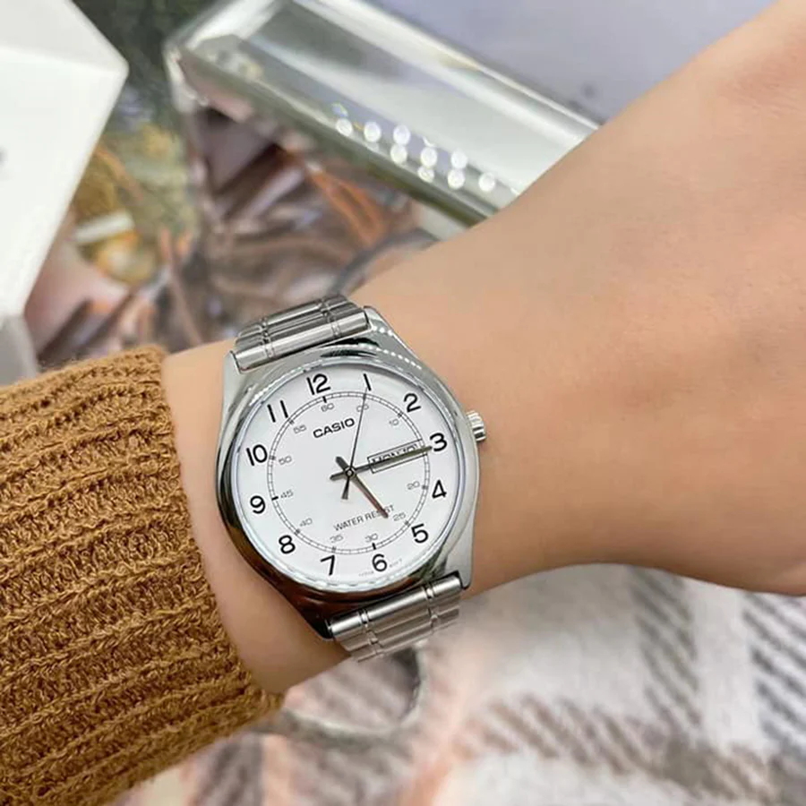 カシオ MTP‑V006D |   ステンレススチール製メン - Casio Watches Smartwatch のレビューと価格