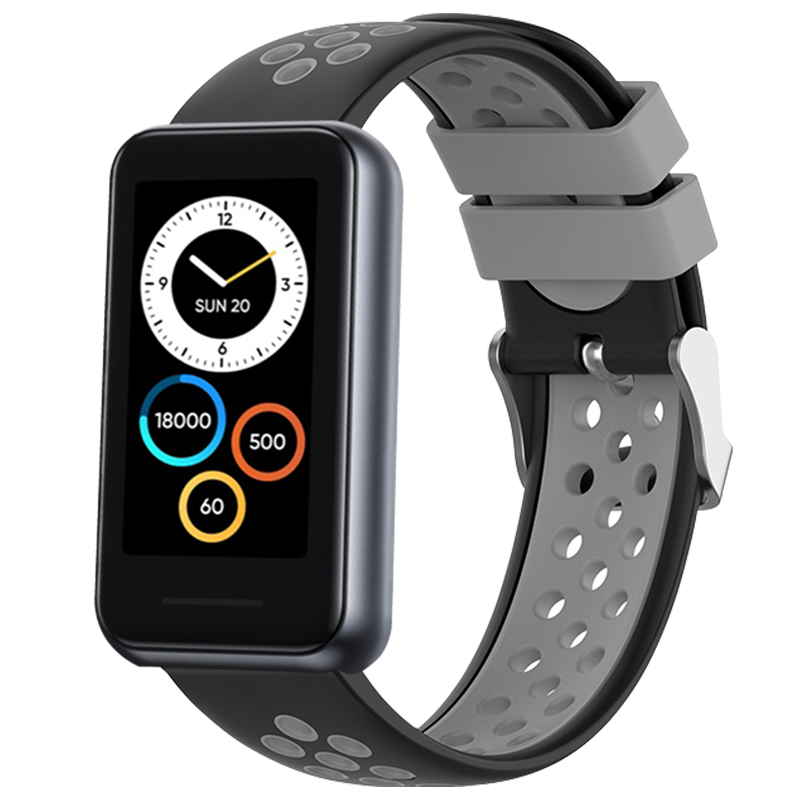 スポーツシリコン時計バンド 18 ミリメートル Realme - Watch S Realme のレビューと価格