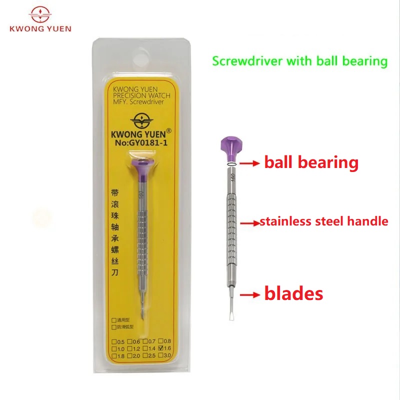 時計用kwongyuenドライバー、時計職人用多機能スロット - Watchmaker Screwdriver のレビューと価格