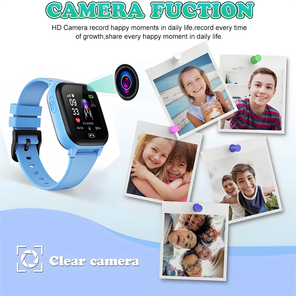 キッズスマートウォッチ GPS トラッカー位置情報 SOS  - Smartwatch Watches Birthday Gift For Boys With Gps のレビューと価格
