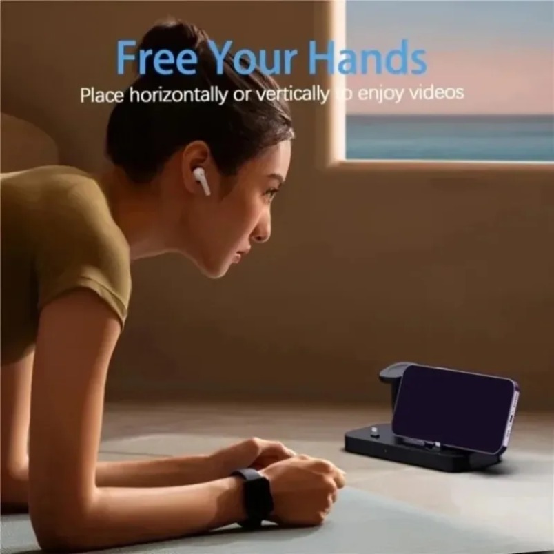 3 in 1 ワイヤレス充電器 デュアルコイル急速充電スタン - Watches Smartwatch Samsung のレビューと価格