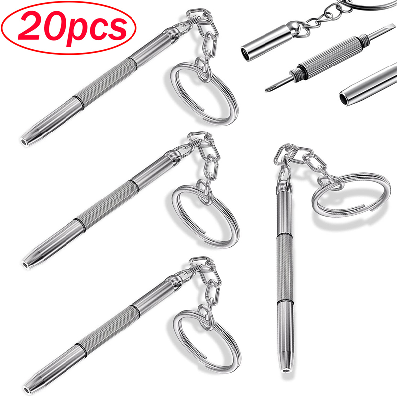 ミニハンドメガネドライバー 3-in-1 眼鏡修理キット多機 - Watchmaker Screwdriver のレビューと価格