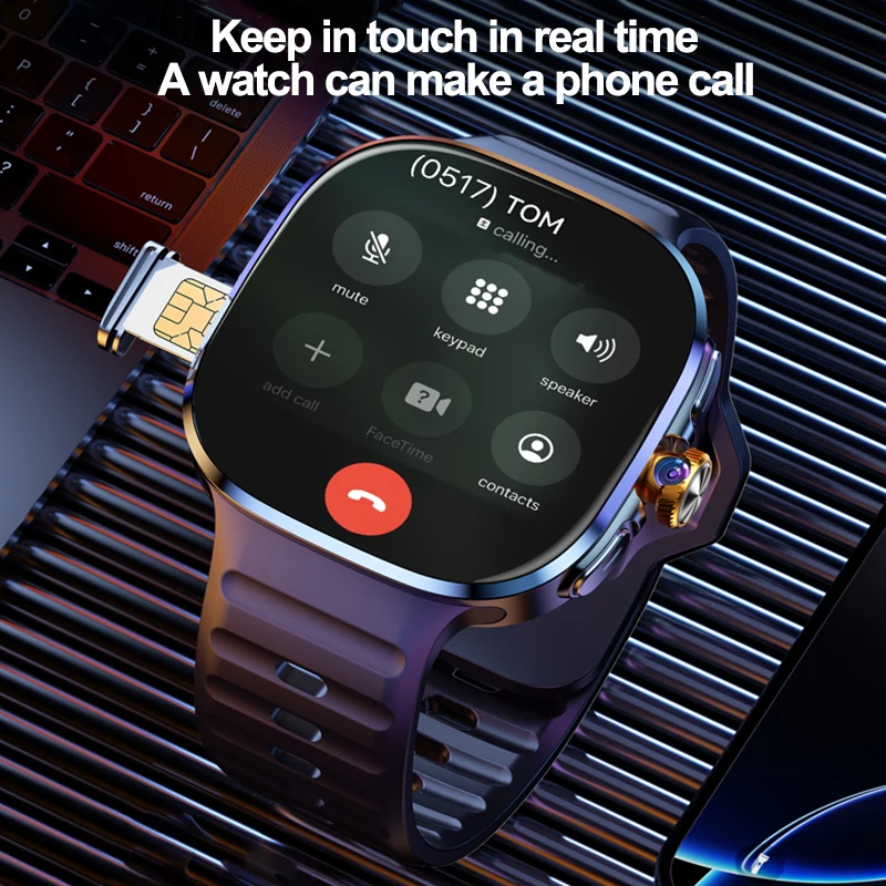 新型大画面スマートウォッチ 4G/5G Android 10 - Smartwatch New Watches 2025 のレビューと価格