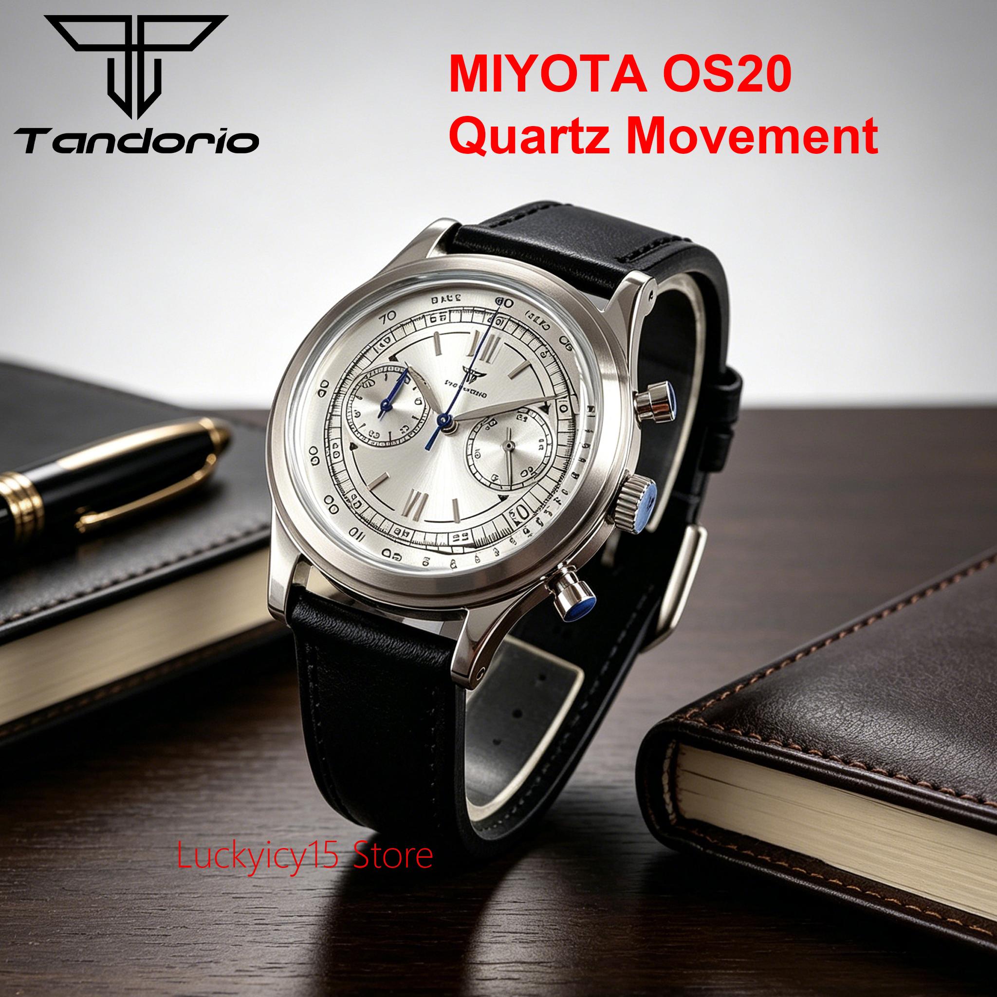 ヴィンテージクォーツ腕時計男性用 MIYOTA OS20 多 - Vintage Digital Watch のレビューと価格